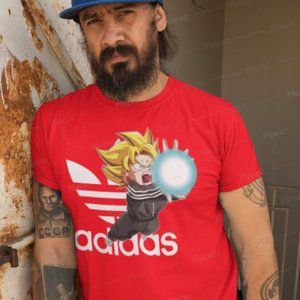 SPORT WEAR SUPER SAIYAN ANIME QUALITY SHIRT